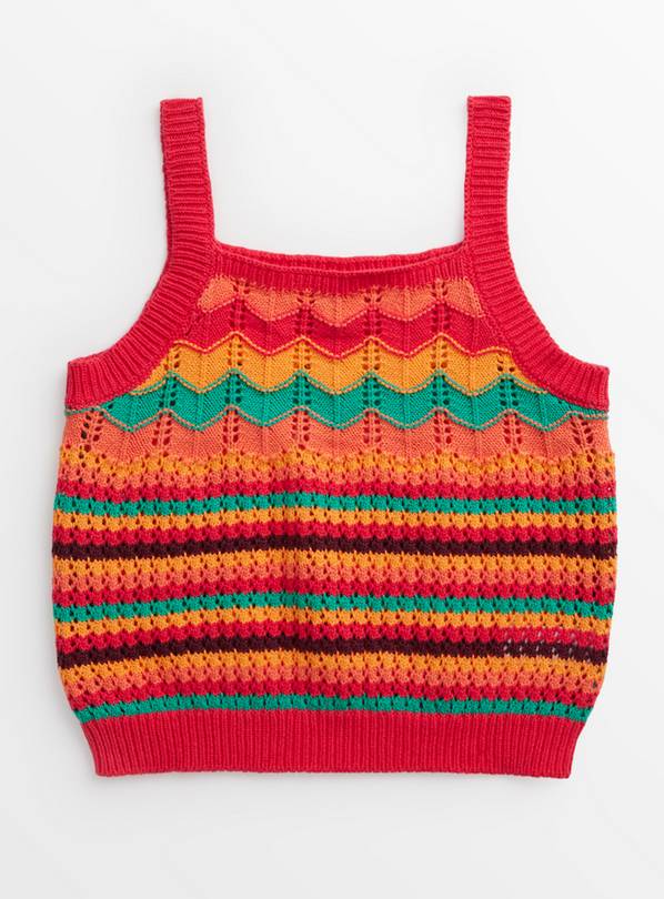 Bright Knitted Vest Top 6 years